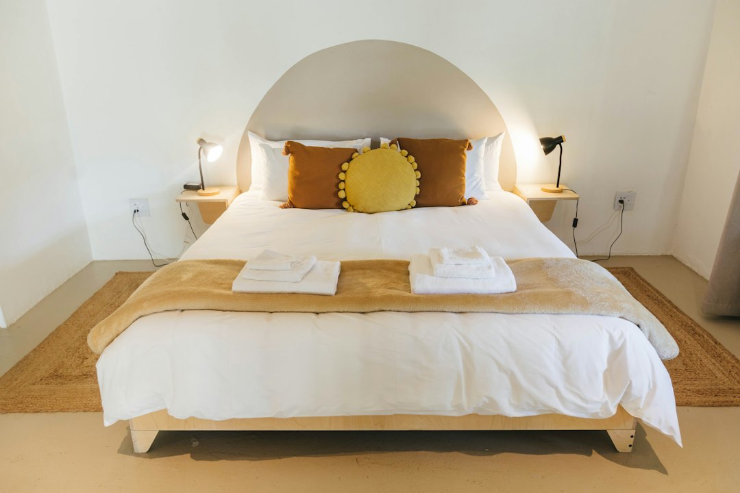 Illustrative room interior; not the actual multi-room property